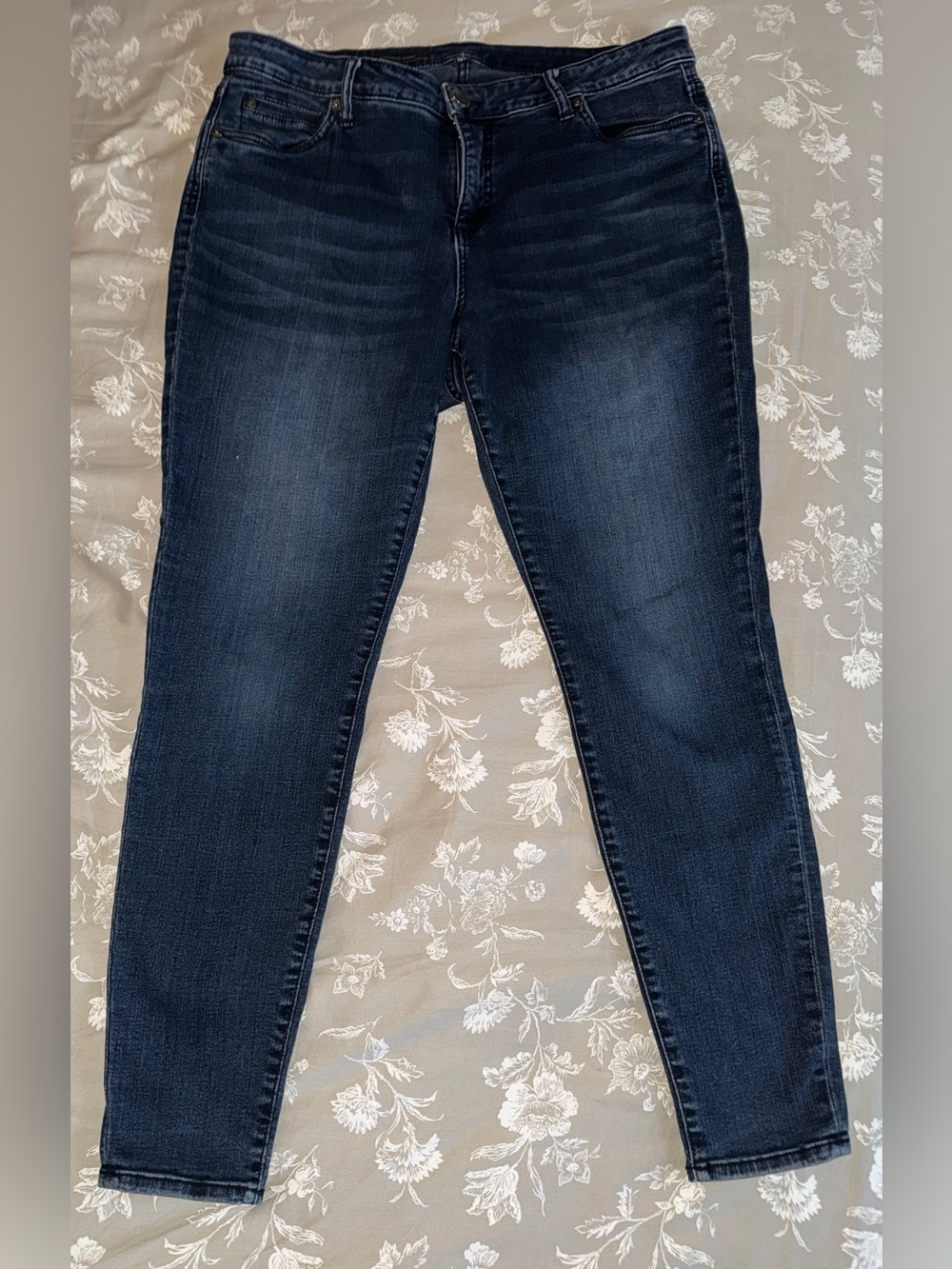 KUT from the Kloth Toothpick Skinny Jeans Dark Wash Size 16W